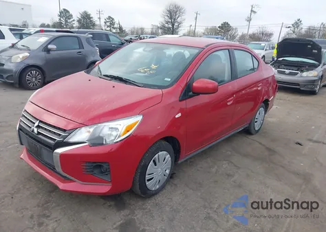 2024 Mitsubishi Mirage G4 Black Edition/Es/Le из США, поврежденный, VIN ML32FUFJXRHF18121